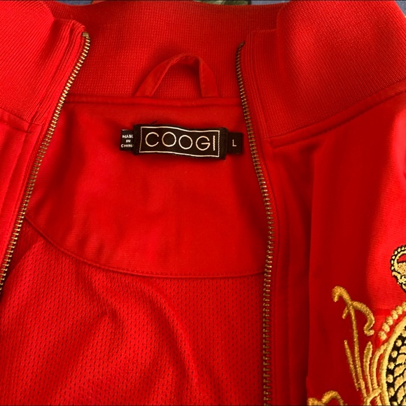 A red and gold coogi jacket - Picture 2 of 4
